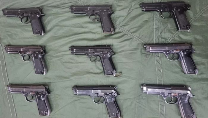 Exército e PM recuperam totalidade de pistolas roubadas do 33º BI Mec na fronteira com a Argentina 